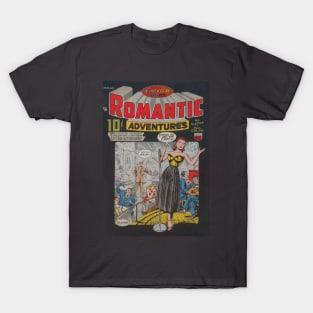 Vintage "Romantic Adventures" Cover T-Shirt